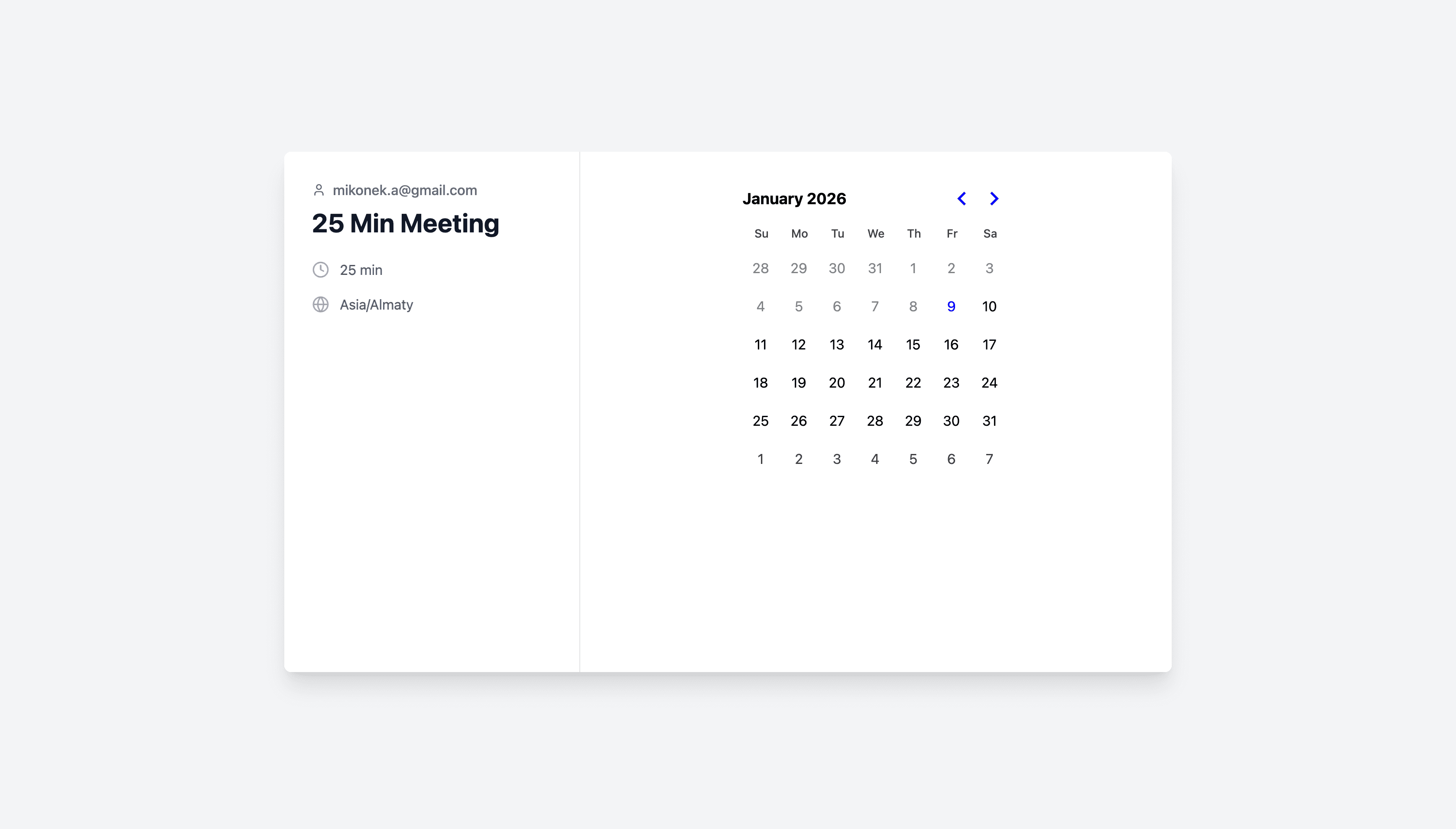 Kalendly screenshot 4