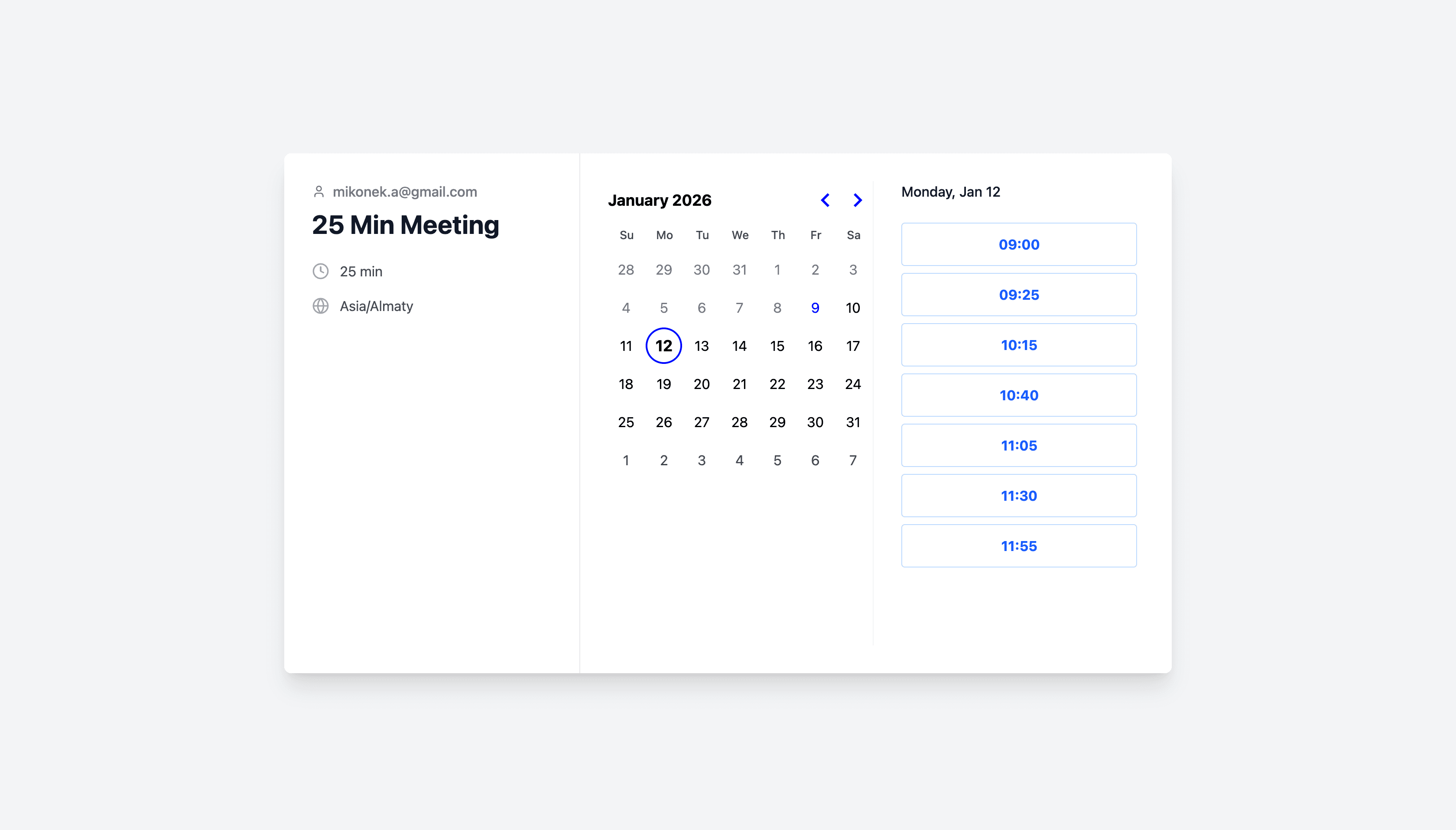Kalendly screenshot 5