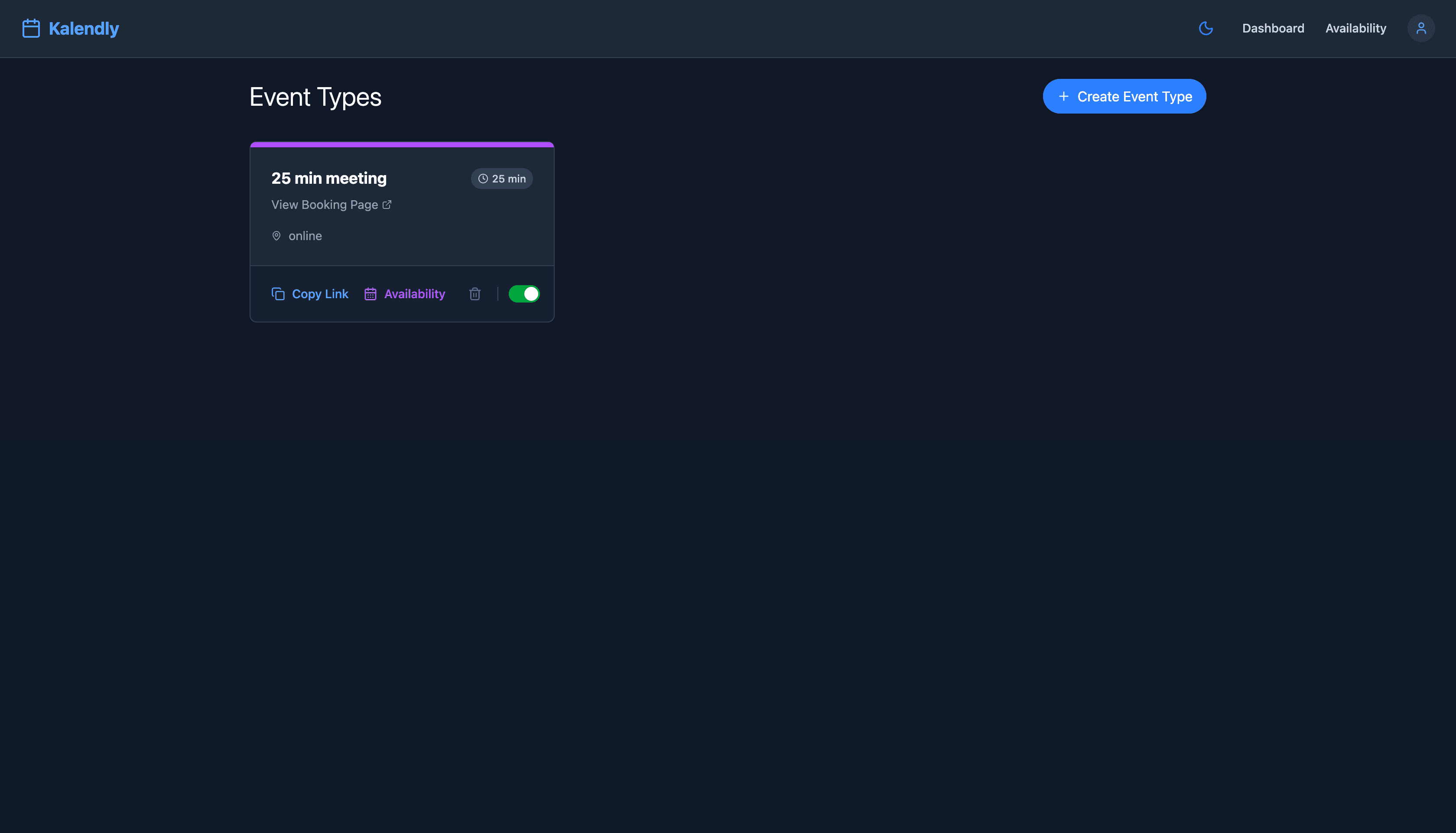 Kalendly screenshot 2